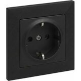 Legrand Kućna SCHUKO utičnica 250V/16A sa okvirom SUNO crna Cene