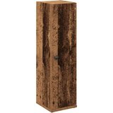 vidaXL Kopalniška omarica z držalom za zvitke star les 20,5x22x72 cm | Shoptok.si