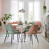 Mömax stol zoe, roza | Shoptok.si