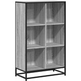 Maison Chic Knjižna omara - Knjižni regal siva sonoma 65,5x33x107,5 cm inženirski les, (21725980) Cene
