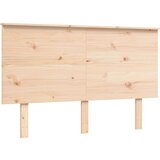  Kreveta s uzglavljem 120 x 200 cm od masivnog drva | shoptok.hr
