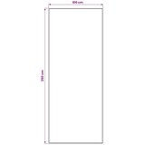  Traka za tepih LESAKA Srebrna 100 x 250 cm Dijamantni baršun - Srebrna 100 x 250 cm | shoptok.hr