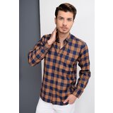 Dewberry Muška majica dugih rukava G665 crna smeđa | pink | ePonuda.com