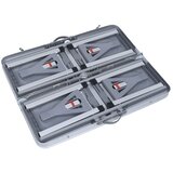  Sklopivi stol za kampiranje s 4 sjedala od čelika i aluminija | shoptok.hr