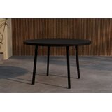 Venture Home Giardini okrugli vrtni blagovaonski stol ⌀120 cm, crni Slike