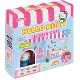 Hello Kitty Flower Café figurica s kućicom za lijepljenje naljepnica -