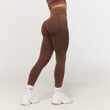 GymBeam Women‘s Fierce Seamless Leggings Brown L u