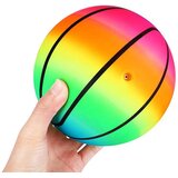  Gumena šarena dugina svijetla zabavna lopta za igru ​​9" 23 cm za djecu sp0794 | shoptok.hr