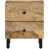  Noćni ormarići 2 kom 40 x 33 x 46 cm od masivnog drva manga | shoptok.hr