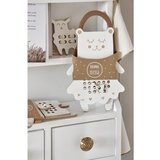Milin Wooden Lacing Toy Mrs. Teddy aktivna igračka 22 cm x 16 cm x 0,7 cm 1 kom | shoptok.hr