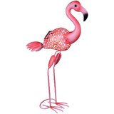 Globo Solarna svetilka Flamingo (LED, IP44, D x Š x V: 34 x 16 x 74 Cm, roza) | Shoptok.si