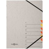 Pagna Organizator mapa Easy Grey, A4, 7 predelkov, siva / oranžna, (21652687) | Shoptok.si