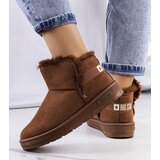 Big Star Brown snow boots with fur | shoptok.hr