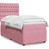 Box spring krevet s madracem ružičasti 90x190 cm baršunasti Cijene