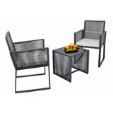 Gardenson vrtni set fidola, črna, vklj. podloge, 3-Delno | Shoptok.si