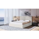 MESONICA Bež tapecirani bračni krevet s prostorom za odlaganje s podnicom 160x200 cm Bufo – | shoptok.hr