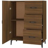  Komoda boja smeđeg hrasta 69 5x34x90 cm od konstruiranog drva | shoptok.hr