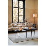 Light & Living Črne okrogle mizice v kompletu 2 ks ø 75 cm Tobias – | Shoptok.si