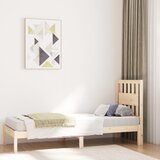  Okvir za krevet od borovine 75 x 190 cm mali jednokrevetni | shoptok.hr