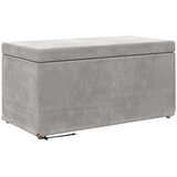  Stolica Svetlo siva 81 x 41 x 40 cm Samet in Umetno Leseno, (5000302507) | Shoptok.si