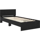  Krevetna konstrukcija s LED svjetlom Crni hrast 80 x 200 cm | Eponuda.com