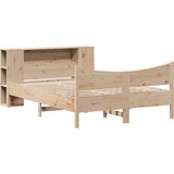 vidaXL Okvir kreveta bez madraca 140 x 190 cm od masivne borovine | shoptok.hr