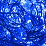 springos Zavesa s Kapljicama, 300 LED, 12m, Plava + Bijela | shoptok.hr