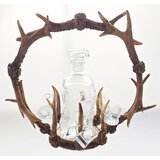  Stalak od roga za alkohol + 6 čaša | shoptok.hr