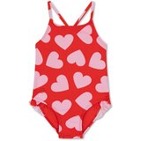 Swim Essentials Kupaći kostim za devojčice, Crveni Cene