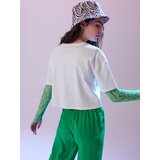 Sinsay Crop top s printom | shoptok.hr