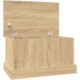 vidaXL Škatla za shranjevanje sonoma hrast 50x30x28 cm inženirski les, (20766788) Cene