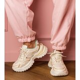 Gemre Beige Lirana chunky sole sports sneakers | shoptok.hr