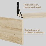 IBUYKE 2x globoka stenska polica 40 × 20 cm | Shoptok.si
