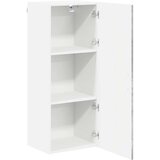vidaXL Stenska kuhinjska omarica Betonsko siva 40 x 31 x 100 cm | Shoptok.si