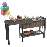 Keter Vrtna barska miza 112x43 cm Hosting – | Shoptok.si