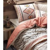 Mijolnir Ciglasta/smeđa posteljina za bračni krevet/za produženi krevet od renforce pamuka 240x220 cm Felix – | shoptok.hr