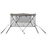 Tenda bimini s 3 luka i mrežastim zidovima 183x(185-198)x137 cm | shoptok.hr