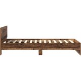  Krevetna konstrukcija Staro drvo 100 x 200 cm Konstruirano drvo | shoptok.hr