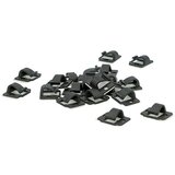 VOLTOMAT Stezaljka za kabel (Crne boje, 14 x 20 mm, Plastika, 20 Kom.) | shoptok.hr