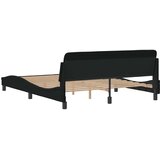  Okvir za krevet Dover crni 160x200 cm od tkanine | Eponuda.ba