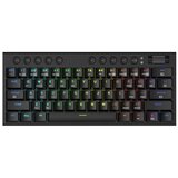  Devarajas K556RGB Mechanical Gaming Keyboard, Brown Switches - Black | Eponuda.com