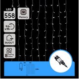 Aigostar LED spoljašnji lanac 558xLED/6W/230V 3x1,8m IP44 hladno bela | Eponuda.com