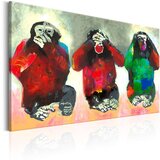  Slika - Three Wise Monkeys 120x80 Cijene