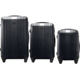 WINGS set od tri kofera od ABS materijala veličine L M S tamno sivi | shoptok.hr