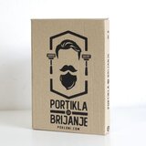 Portikla za brijanje Živim kao kralj, crna | Eponuda.com