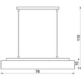  Visilica na sajli MAISON 4xGU10/8W/230V braon/hrast | Eponuda.com