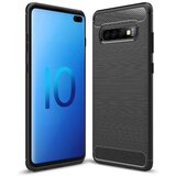 Samsung Silikonski barvni ovitek za Galaxy S10 - Carbon črna | Shoptok.si