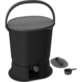 Multikraft Bokashi gospodinjsko vedro "Organko Essential black" 15,3 L - Enojno pakiranje | Shoptok.si