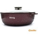 Konig Ovalni pekač sa poklopcem Granit | Eponuda.com