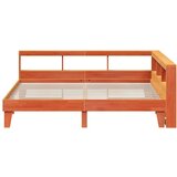  Krevet s regalom za knjige bez madraca 180x200 cm od borovine | shoptok.hr